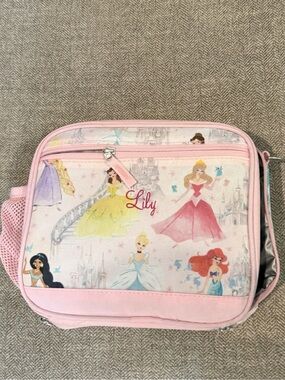 Pottery Barn Kids Pink Princess Themed Lunch Bag